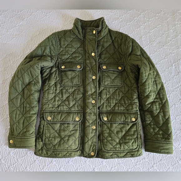 J. Crew Jackets & Blazers - J. Crew Green Downtown Field Jacket Excellent Condition Sz XS